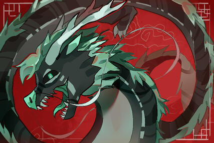 dragon [Procreate, Syrup]